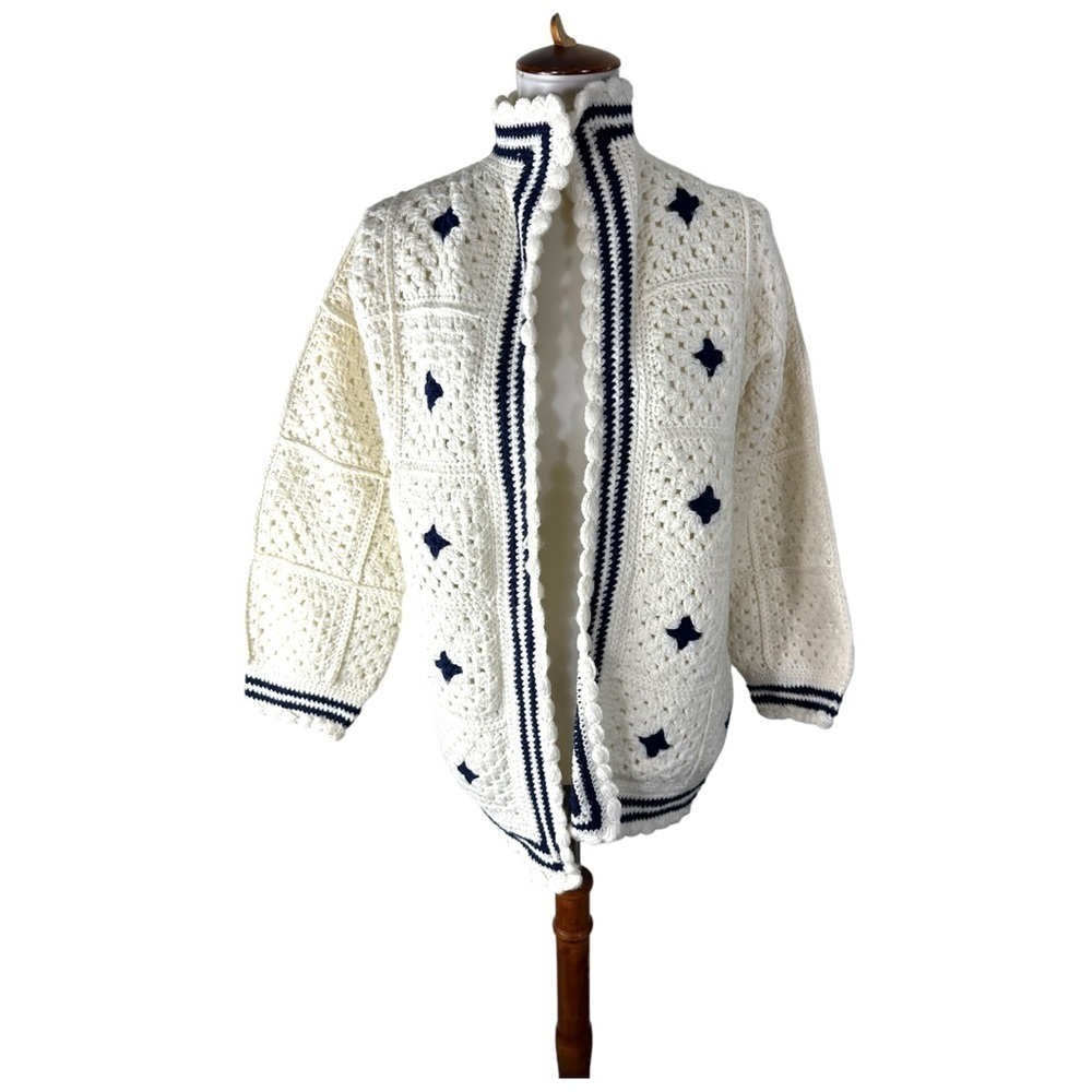 Handmade Crochet Cardigan Sweater